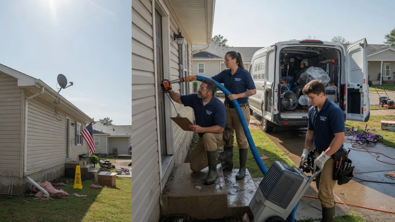 Ceiling Water Damage Restoration in Jewett City, CT near me